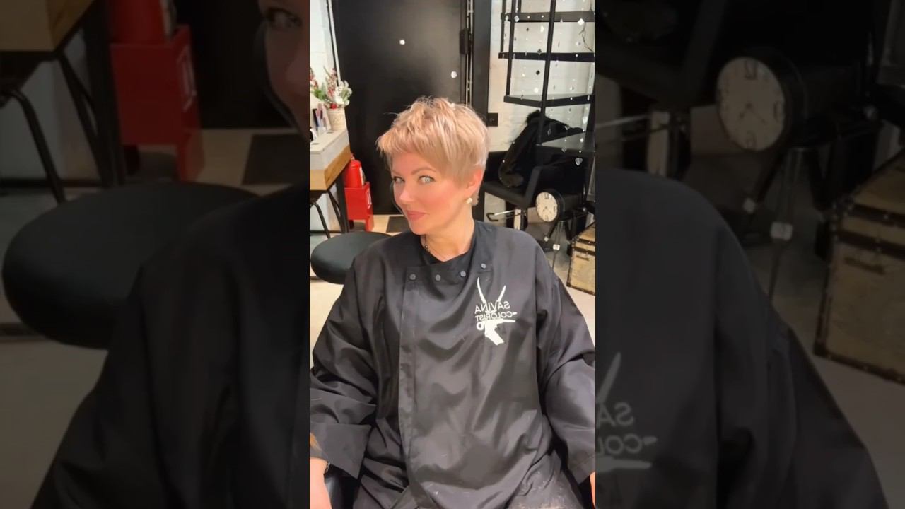 Очаровательная Стрижка Пикси для женщин 45+ смотреть онлайн