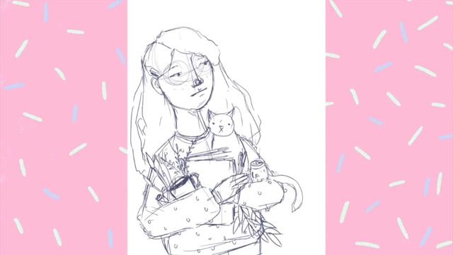 Meet The Artist Tag (Sketch) -- Portrait Speedpaint [Photoshop CC] смотреть онлайн