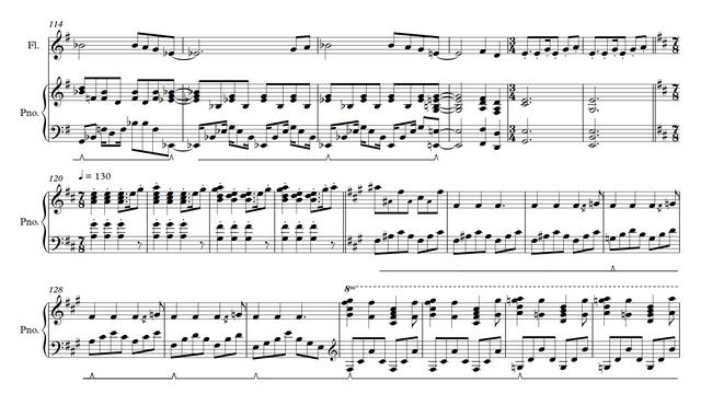Genesis - The Cinema Show - Full Piano & Flute/Oboe Score смотреть онлайн