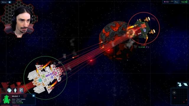 FREE STARSHIP BUILDING / BATTLING GAME! - Cosmoteer Gameplay First Look смотреть онлайн