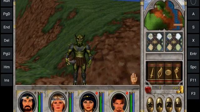 ExaGear RPG v.2.5.0 Might & Magic 6 on Nvidia Shield Tablet (Android) смотреть онлайн