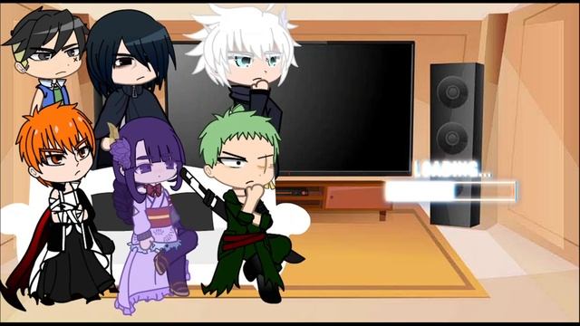 Anime characters react to Kratos // God of War // Ragnarok // смотреть онлайн