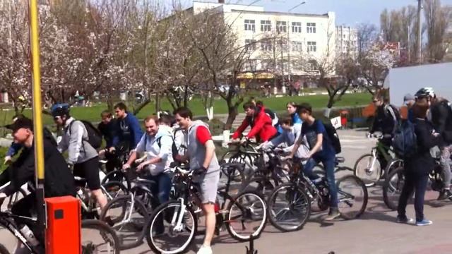 Официальное открытие велосезона в Белгороде смотреть онлайн