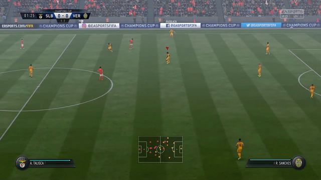 FIFA 17 MODO CARREIRA #60 A VOLTA CONTRA O BENFICA - CHAMPIONS LEAGUE (Português-BR)