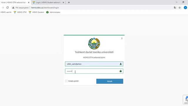 HEMIS ахборот тизимига кириш смотреть онлайн