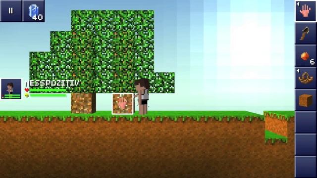 [Клоны Terraria на iOS] Игра Blockheads,очень долго... смотреть онлайн