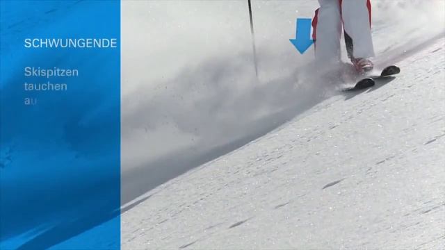 Ввод в обозначеное место в глубоком снегу - с этом месте уплотняется снег и так создаётся опора смотреть онлайн