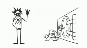 Доктор Гнус : Ограбление банка (Хранилища). Землекопы ( Анимация )