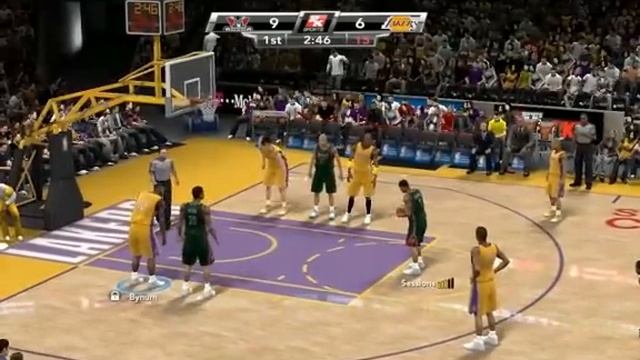 NBA 2k9 gameplay PC version смотреть онлайн