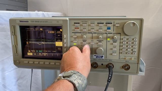 Tektronix TDS 684 B Digital Real Time Oscilloscope A# 62267 смотреть онлайн