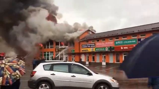 Пожар рынок Видном смотреть онлайн