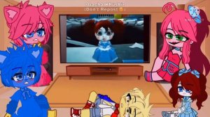 Poppy Playtime Chapter 2 react to Funny Video | Gacha Club |Poppy Playtime Chapter 2| GCRV|