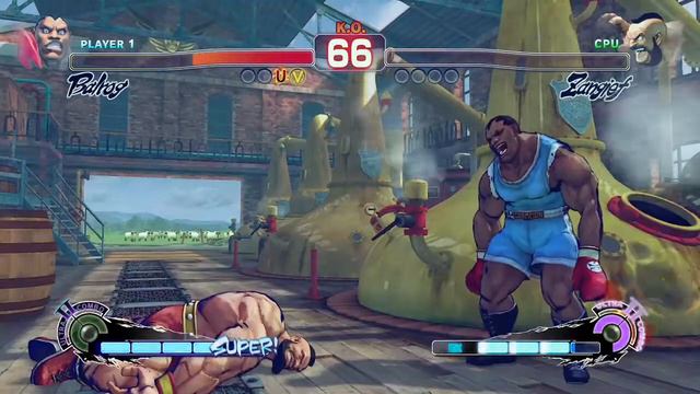 Super Street Fighter 4 Arcade Edition: Balrog Vs Zangief (English) смотреть онлайн