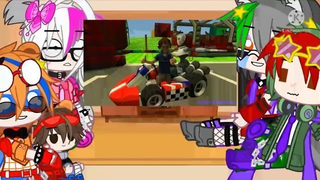 FNAF Security Breach React To Funny Memes // Repost // CandyLand