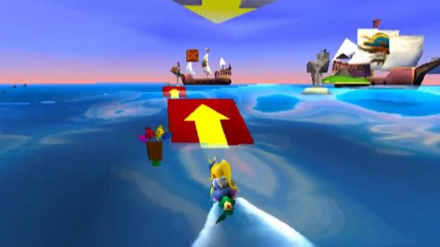 Crash Bandicoot Warped: Level 18 - Tell No Tales - Crystal + Box Gem смотреть онлайн