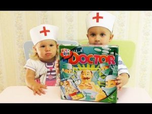 ★ Распаковка игры "Доктор Я Болен" Играем в Хирургов Fun Kids Unpack and play the game "DOCTOR"