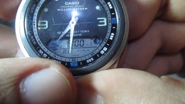 Configuración de Alarmas en el reloj Casio AW-82 Pesca - 3 alarmas смотреть онлайн