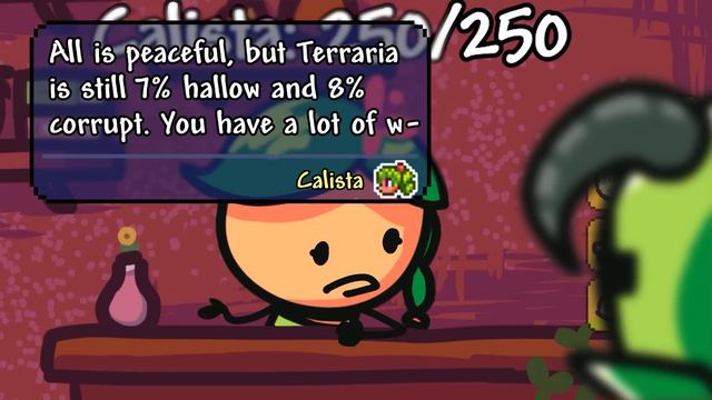 Terraria Dryad Animated