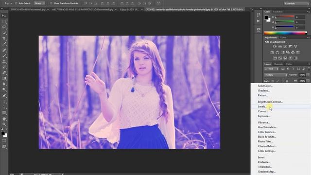 Photoshop Tutorial: How to achieve Vintage Retro Photo Effects смотреть онлайн