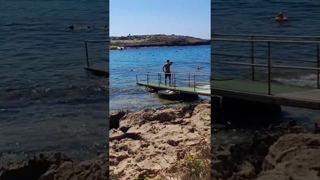 Vathia Gonia Beach. Пляж Ватия Гония. Айя Напа. Кипр #shorts смотреть онлайн