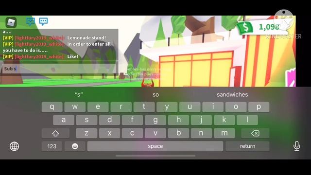 How to get a free lemonade stand in roblox adopt me-sophia plays смотреть онлайн