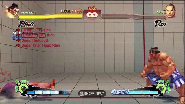 Super Street Fighter IV E.Honda's Trials смотреть онлайн