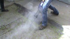 Работа отбойного молотка sparky k 1640