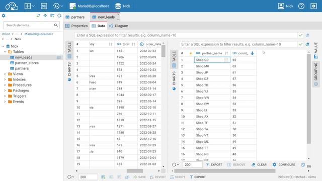 Grouping Panel in CloudBeaver: how to analyze data from tables смотреть онлайн