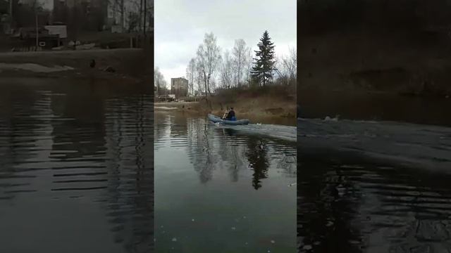 Пакрафт Пилигрим с надувным дном от компании Планета Вода #пакрафт #каяк #kayak смотреть онлайн
