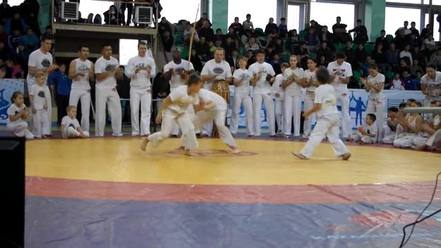 Abada Capoeira Almaty. Показательное выступление во Дворце спорта. смотреть онлайн