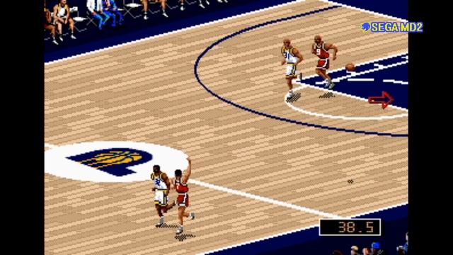 NBA Live 96 - New Season - (Sega Genesis) - Full Longplay смотреть онлайн