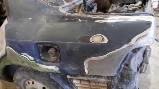 Toyota Corolla АЕ100 Небольшой ремонт кузова