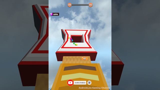 Snake Color - All Levels Gameplay Android,ios (Levels 243-247) смотреть онлайн