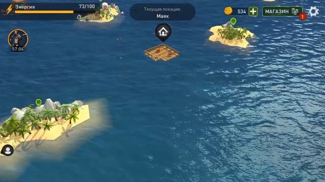 ОТКРЫВАЕМ ДВЕРЬ МАЯКА!!! Ocean nomad (рафт на телефоне)#10 смотреть онлайн