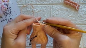 МК Кукла Тонечка крючком бескаркасная