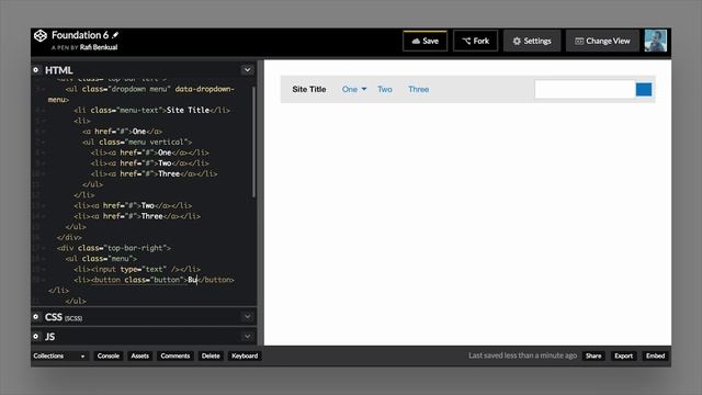 Top Bar | Foundation 6 by ZURB смотреть онлайн