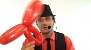 Цветок из шариков шдм (круче и проще чем ромашка) ★  flower make balloon