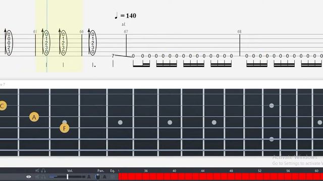 Guitar Tab - Tristram (Diablo) OST Fingerstyle Tutorial Sheet Lesson #Anp смотреть онлайн