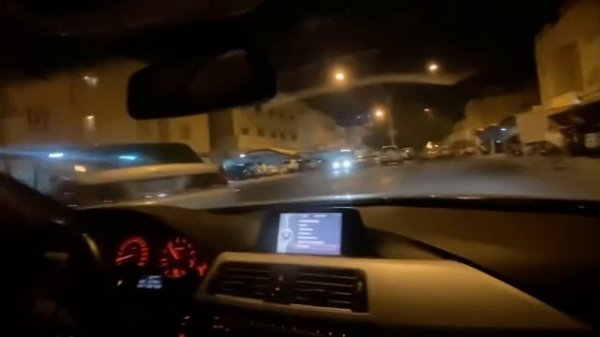 Bmw f30 night drive + acceleration