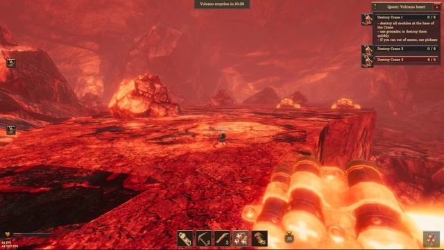 Volcanoids - финал прохождения. Уничтожаем последний лазер роботов и подводим итоги #6 смотреть онлайн