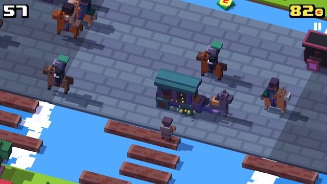 Crossy Road - New Medieval Update! смотреть онлайн