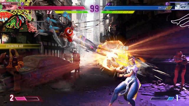 Street Fighter 6 Kimberly vs Chun Li Gameplay No Commentary смотреть онлайн