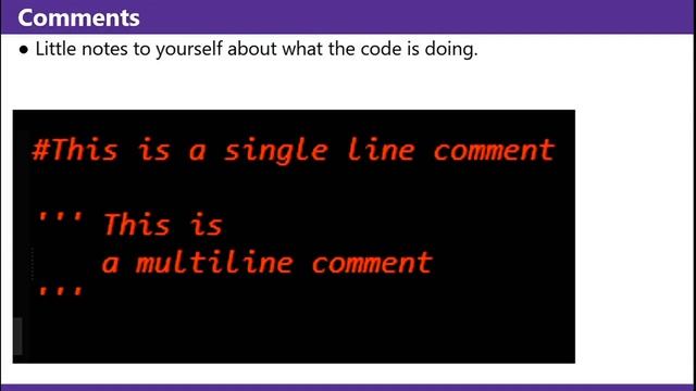 Python Comment Out смотреть онлайн