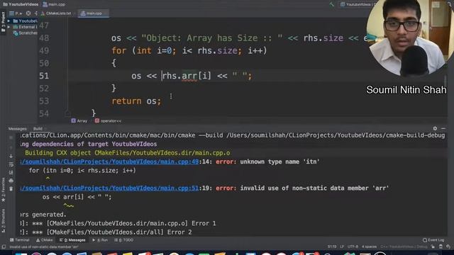 Coding C++ Array Object | Dynamic Memory Allocation | Operator Overloading | Pointers смотреть онлайн