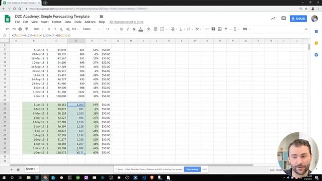#7: Simple Inventory Forecasting Based On Past Data смотреть онлайн