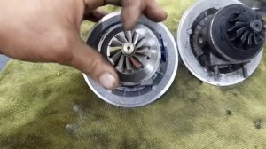 Замена катреджа турбины дв. 4D56 2.5 TD.