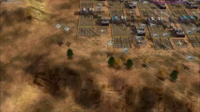 C&C Generals ZH1000 King Raptor F22 VS Enemy Command Center HD смотреть онлайн