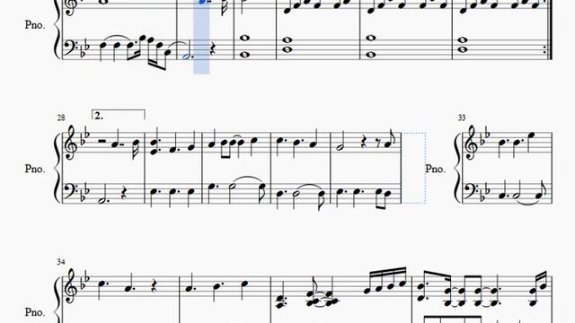 Evanescence - My Immortal / EASY Piano Cover (Sheet Music) смотреть онлайн