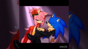 Соник и Эми "Целоваться"