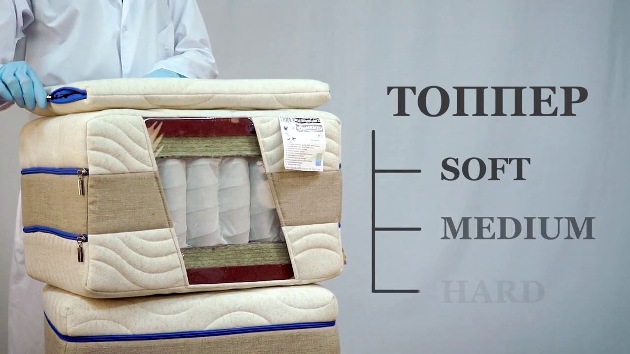 Ортопедический матрас Honnemed leben XL смотреть онлайн